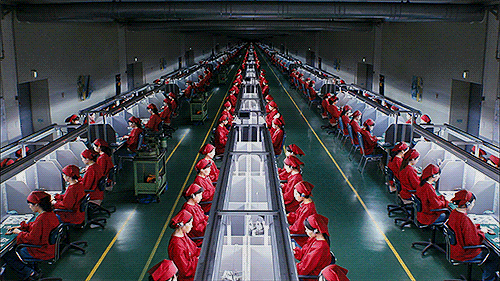 Factory background